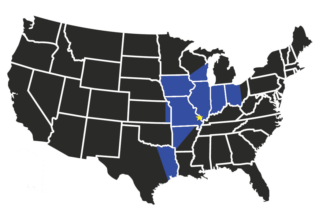 Genesis Trucking Coverage Areas